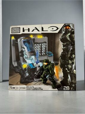 BNIB Mega Bloks Halo UNSC Cryo Bay Building Set - Set number 97088
